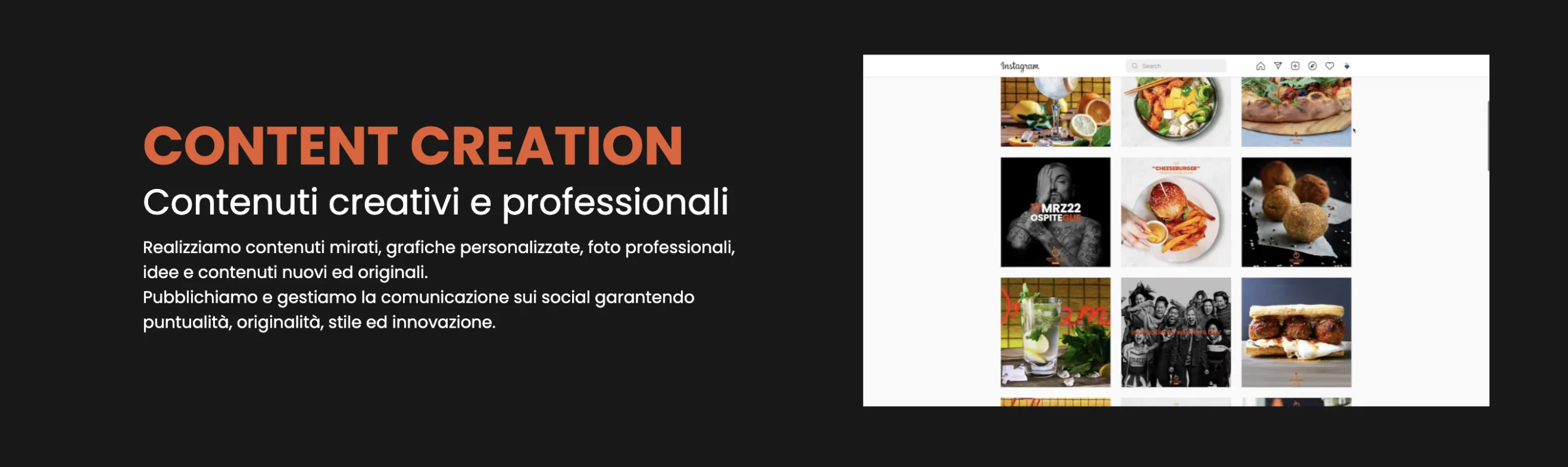 jesma agency - strategia di pubblicazione Instagram