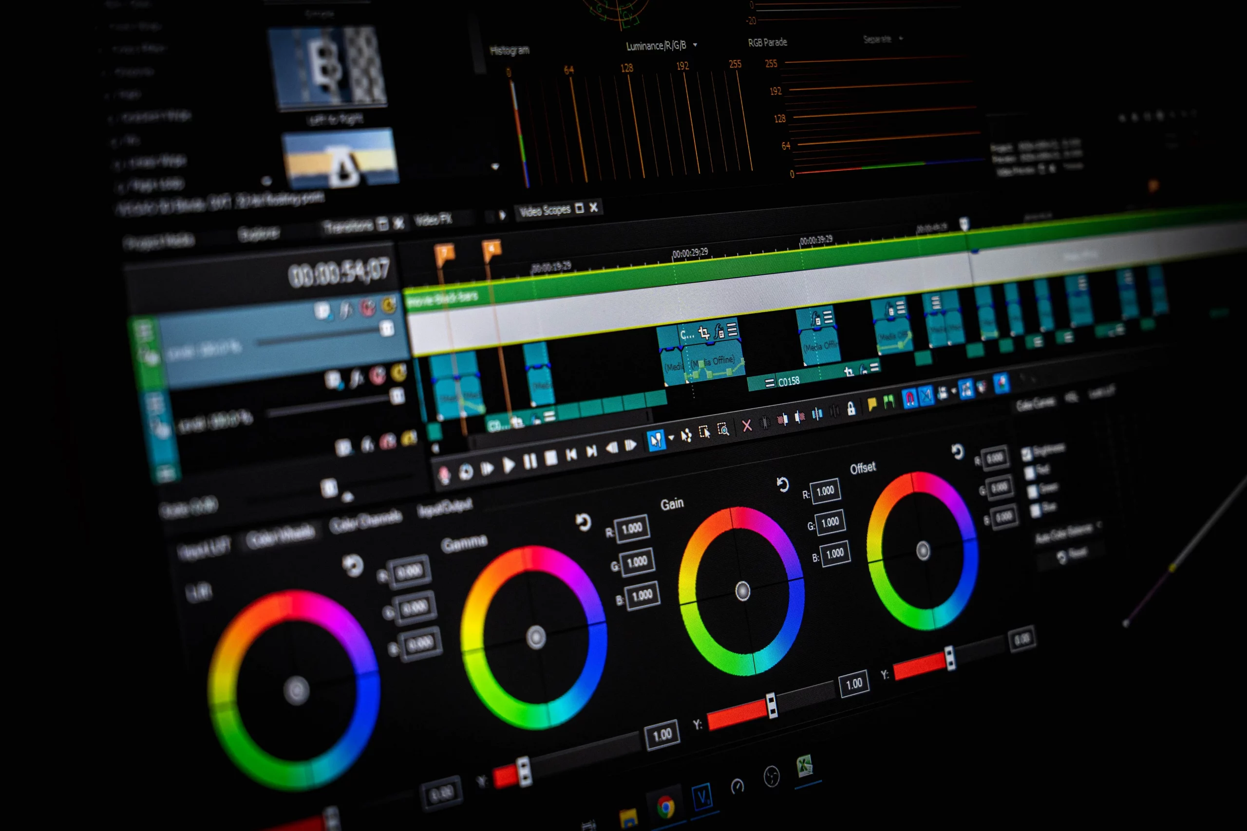 jesma agency - Color correction nel video editing