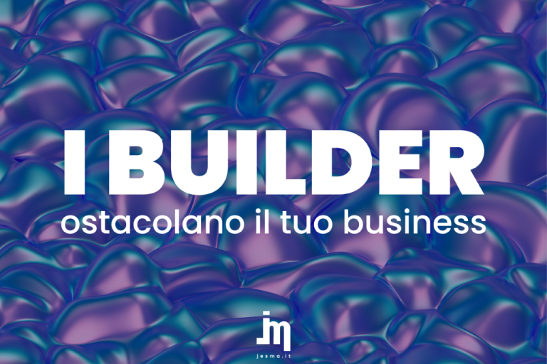 jesma agenzia siti web senza elementor, senza divi, senza builder
